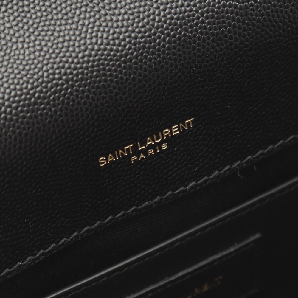 Saint Laurent Paris Kate Shoulder Bag Leather Black - Picture 4 of 4